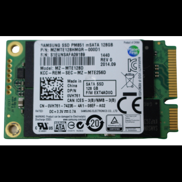 Samsung PM851 MZ-MTE128D 128GB mSATA SSD Solid State Drive 90%-99% Health 1