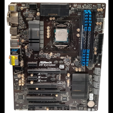 ASRock Z87 Extreme4 i5-4440 16GB RAM LGA 1150 Motherboard Damaged USB See Desc 1