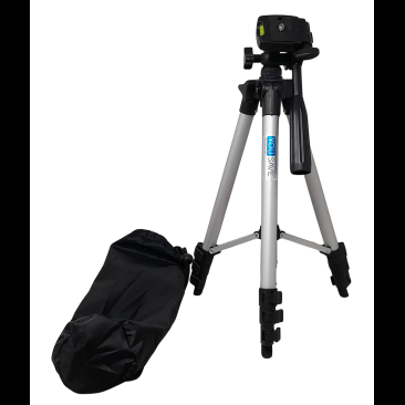 YouSave Accessories Camera Tripod 3-Way Head 2-Quick Release Leg Posts Carry Bag 1