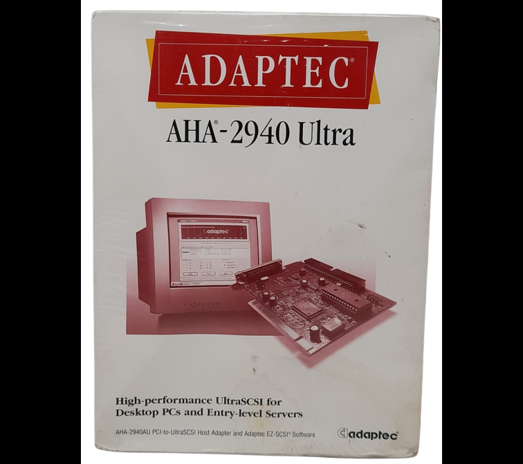 New Sealed Adaptec AHA-2940 Ultra AHA-2940AU PCI to UltraSCSI Host Adapter Card 1