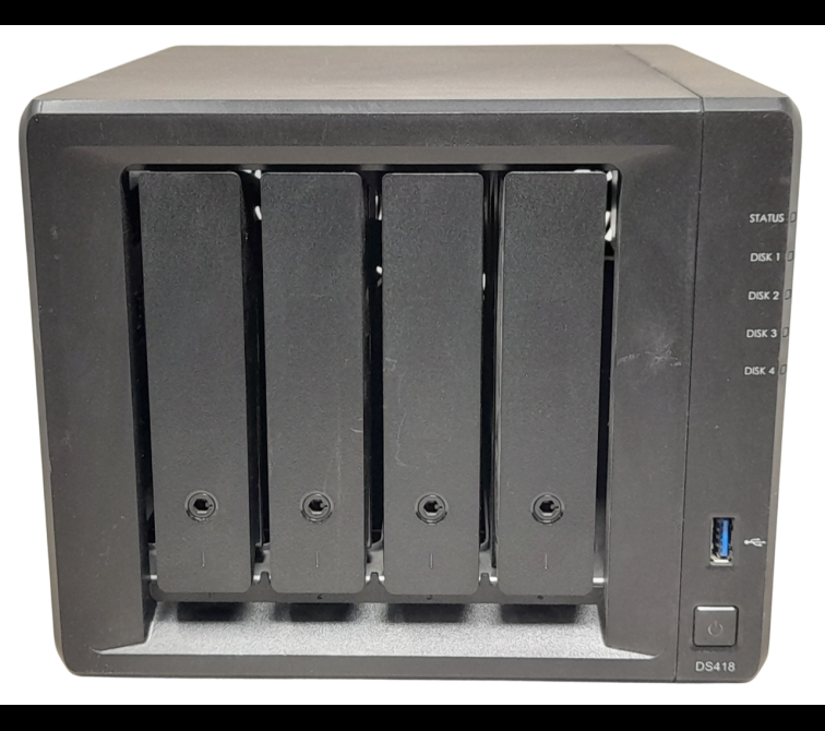 Synology DiskStation DS418 NAS Enclosure Network Attached Storage No PSU or HDDs 2