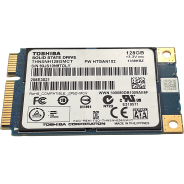 Plextor PX-128M5M 128GB mSATA SSD Solid State Drive 100% Health 1